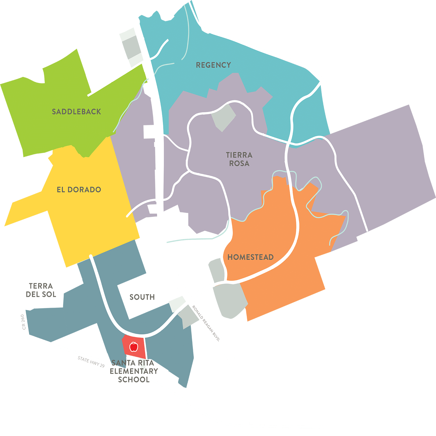 santa rita elementary school map