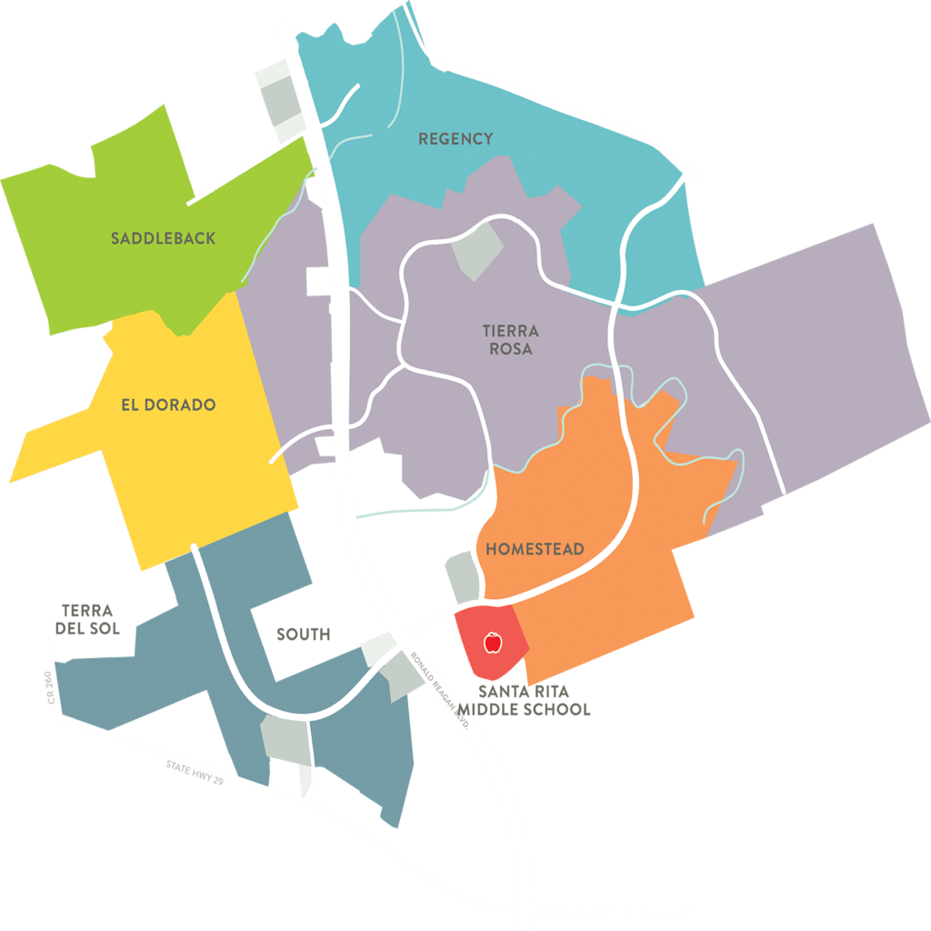 santa rita middle school map