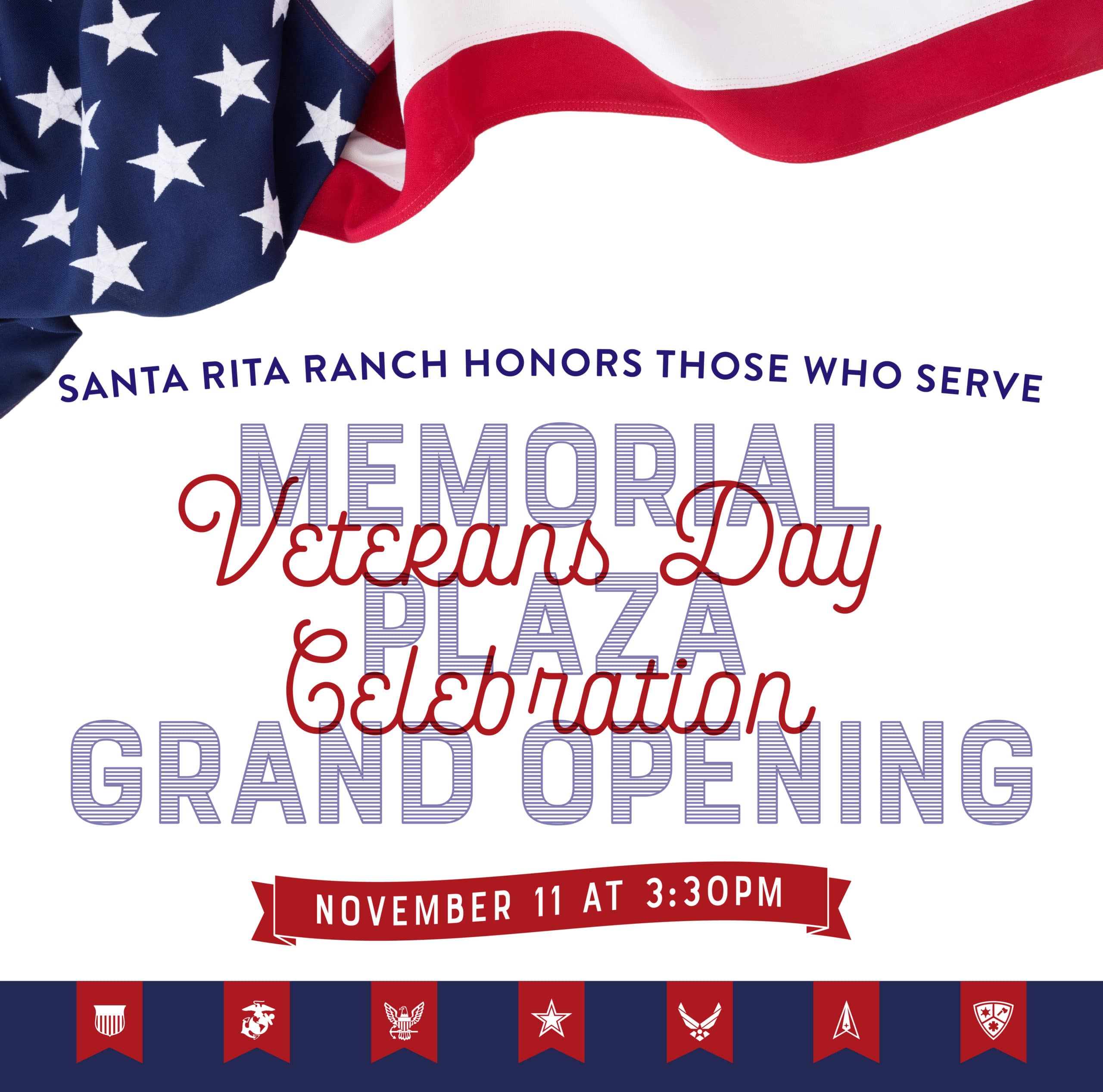 Veterans Day Celebration - Memorial Plaza Grand Opening