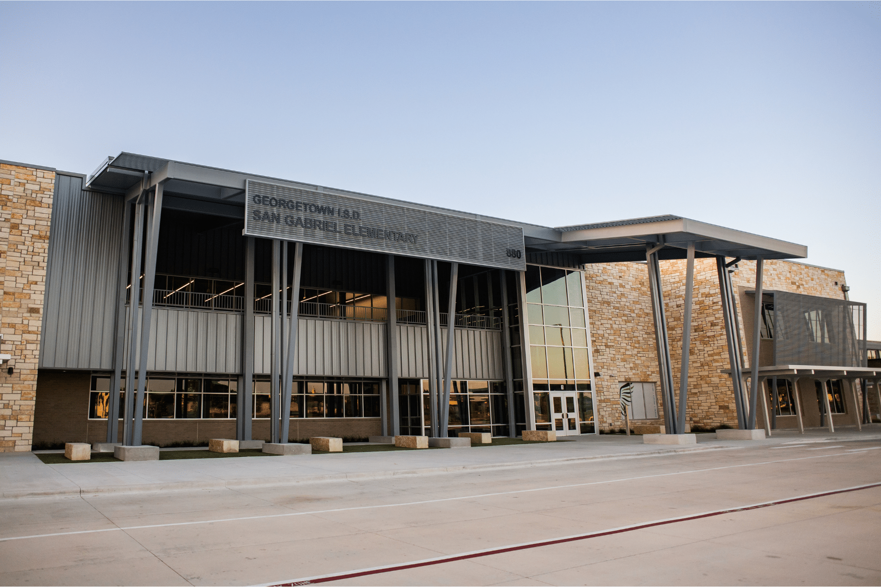 exterior shot of San Gabriel Elementary school