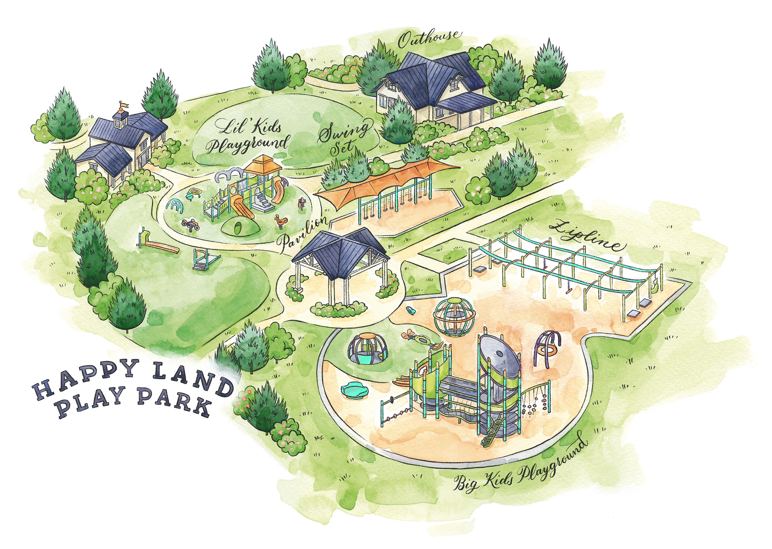 new playground opening in liberty hill