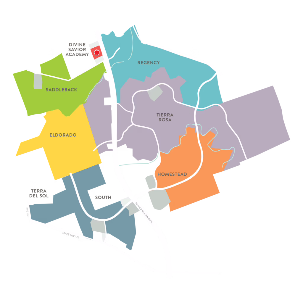 divine savior academy map