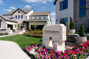 Toll Brothers model homes Liberty Hill TX