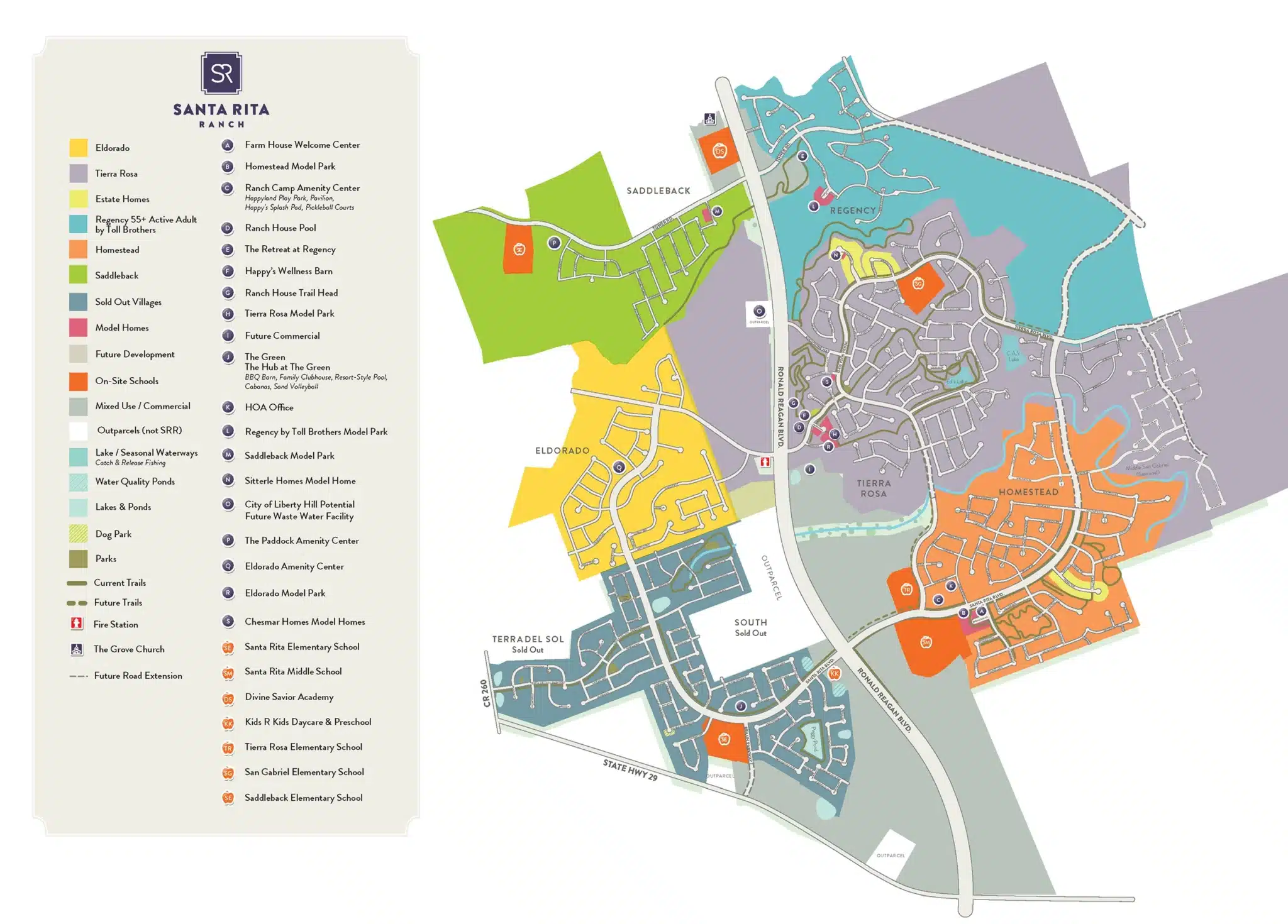 santa rita ranch site plan
