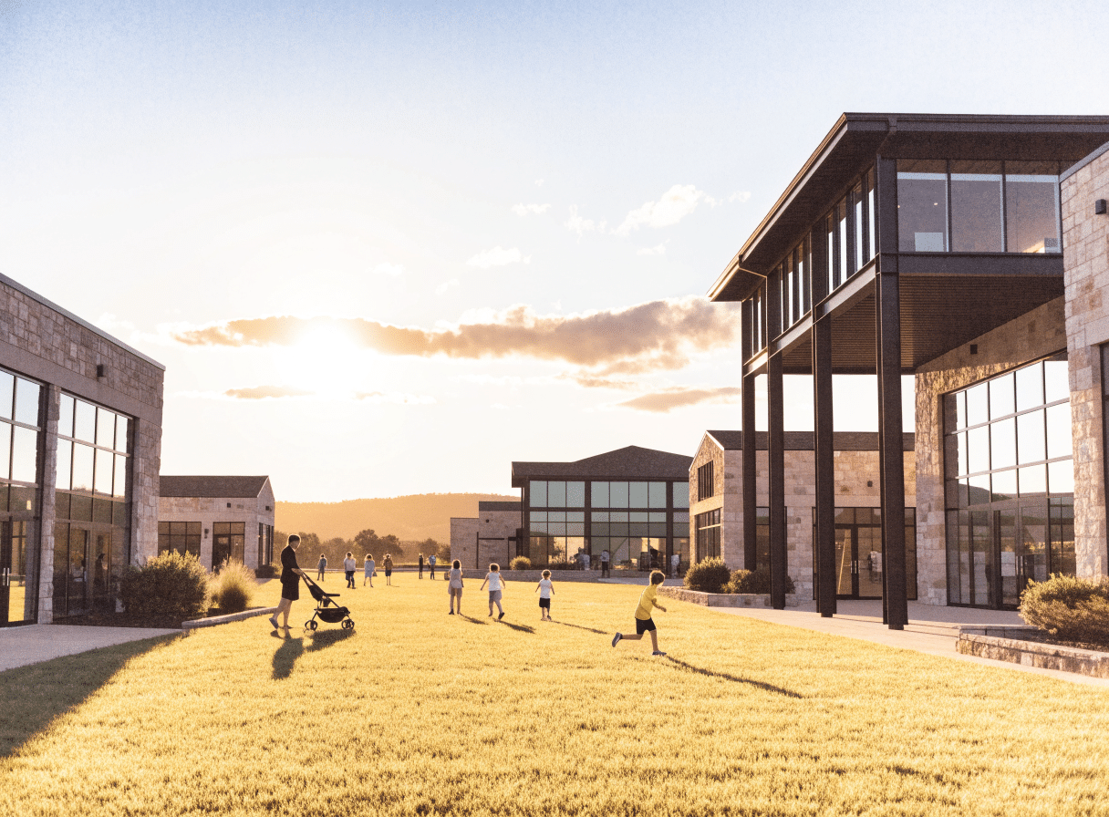 Santa Rita Ranch Center town center concept