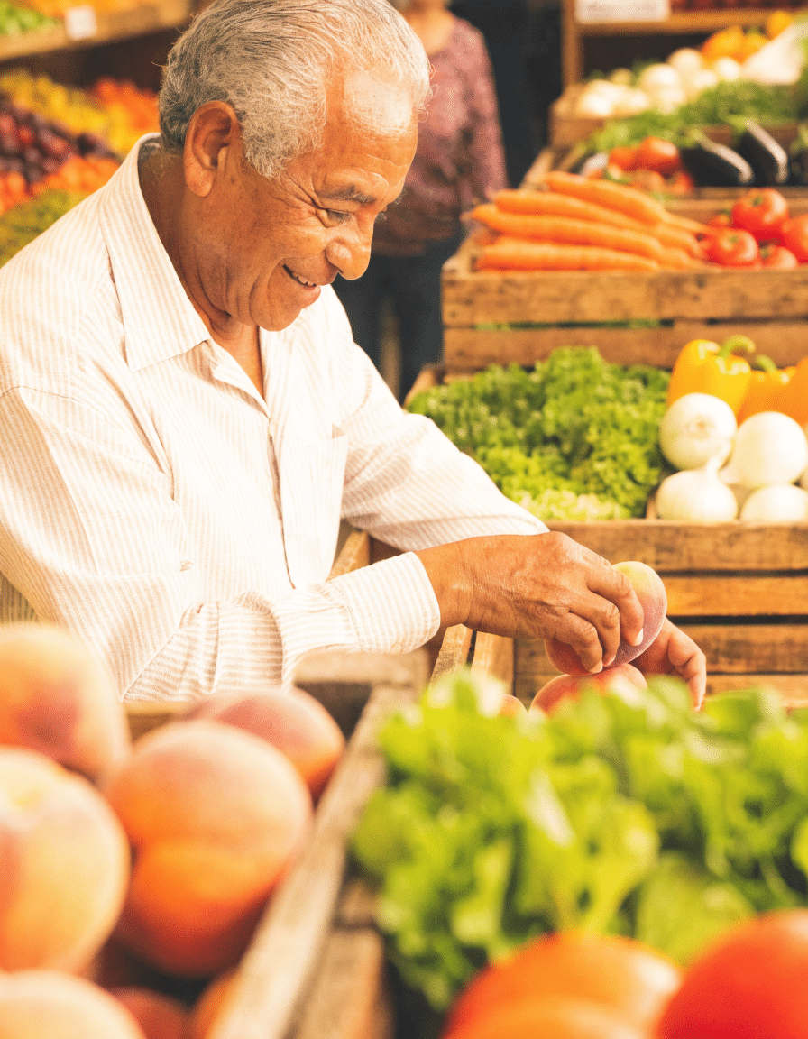 Fresh groceries minutes from home